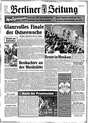 Berliner Zeitung Online-Archiv vom 15.07.1963