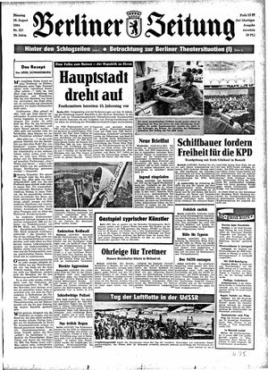 Berliner Zeitung Online-Archiv vom 18.08.1964