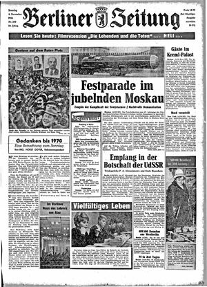Berliner Zeitung Online-Archiv vom 08.11.1964