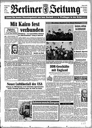 Berliner Zeitung Online-Archiv vom 04.03.1965