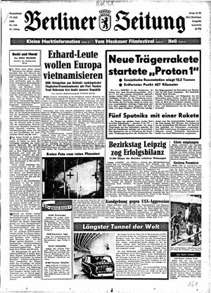 Berliner Zeitung Online-Archiv vom 17.07.1965