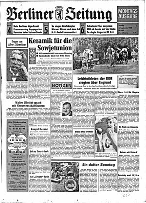 Berliner Zeitung Online-Archiv vom 06.09.1965