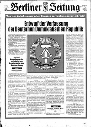 Berliner Zeitung Online-Archiv vom 02.02.1968