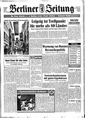 Berliner Zeitung Online-Archiv vom 03.03.1968