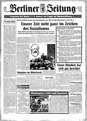 Berliner Zeitung Online-Archiv vom 03.05.1968