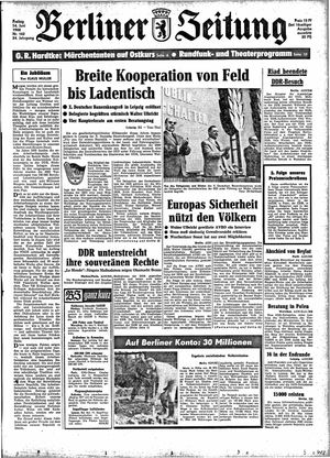 Berliner Zeitung Online-Archiv vom 14.06.1968