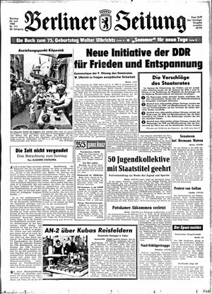 Berliner Zeitung Online-Archiv vom 23.06.1968