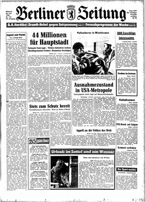 Berliner Zeitung Online-Archiv vom 26.06.1968