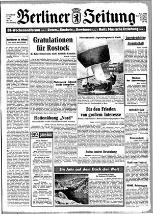 Berliner Zeitung Online-Archiv vom 06.07.1968