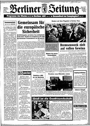 Berliner Zeitung Online-Archiv vom 14.08.1968