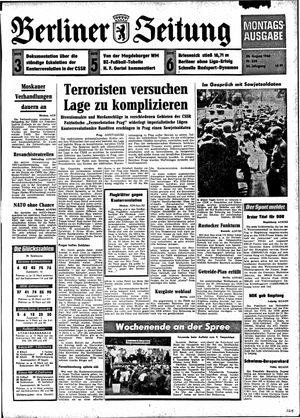 Berliner Zeitung Online-Archiv vom 26.08.1968