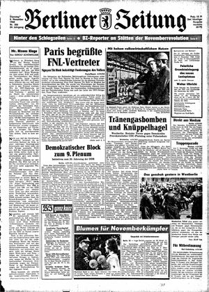 Berliner Zeitung Online-Archiv on Nov 5, 1968