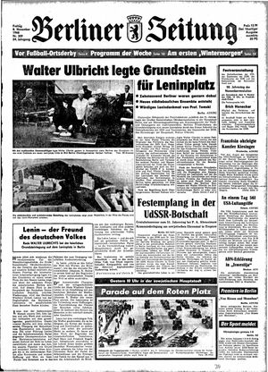 Berliner Zeitung Online-Archiv on Nov 8, 1968