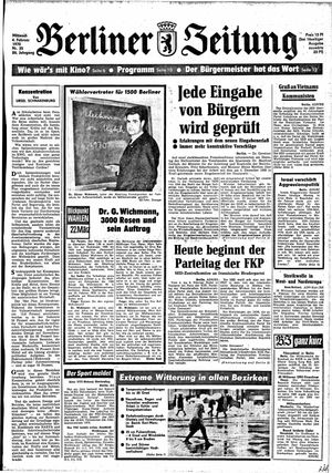 Berliner Zeitung Online-Archiv vom 04.02.1970