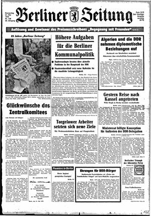Berliner Zeitung Online-Archiv vom 21.05.1970