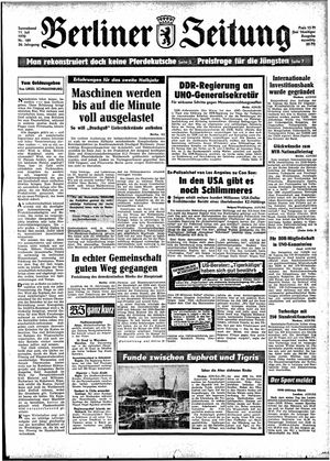 Berliner Zeitung Online-Archiv vom 11.07.1970