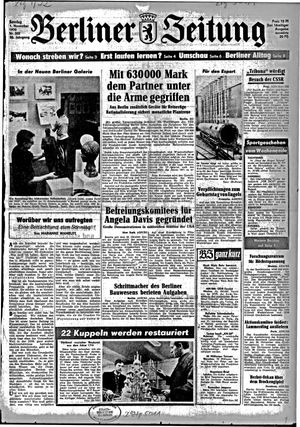 Berliner Zeitung Online-Archiv vom 01.11.1970