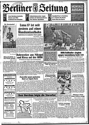 Berliner Zeitung Online-Archiv vom 16.11.1970