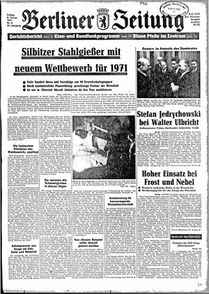 Berliner Zeitung Online-Archiv vom 08.01.1971