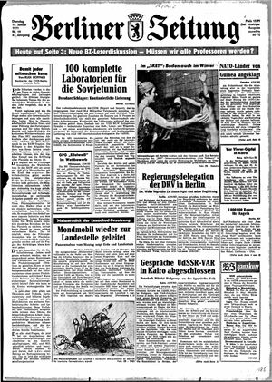 Berliner Zeitung Online-Archiv vom 19.01.1971
