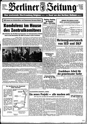 Berliner Zeitung Online-Archiv vom 26.01.1971