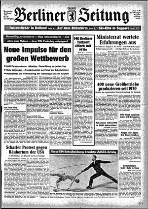 Berliner Zeitung Online-Archiv vom 04.02.1971