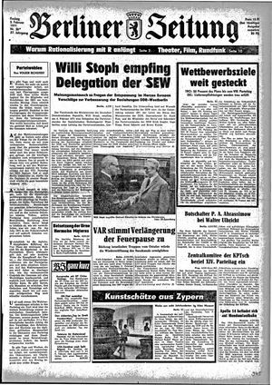 Berliner Zeitung Online-Archiv vom 05.02.1971