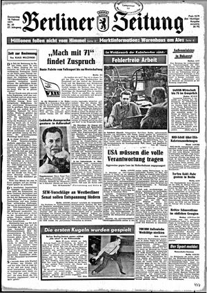 Berliner Zeitung Online-Archiv vom 18.02.1971