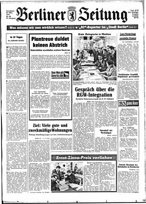 Berliner Zeitung Online-Archiv vom 27.03.1971