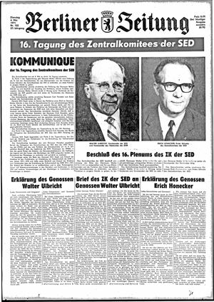 Berliner Zeitung Online-Archiv vom 04.05.1971