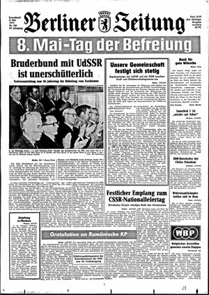 Berliner Zeitung Online-Archiv vom 08.05.1971