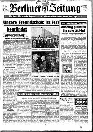 Berliner Zeitung Online-Archiv on May 9, 1971