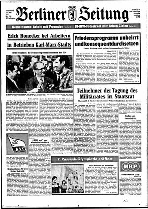 Berliner Zeitung Online-Archiv vom 15.05.1971