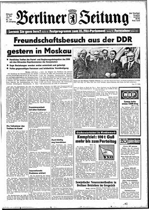 Berliner Zeitung Online-Archiv vom 19.05.1971