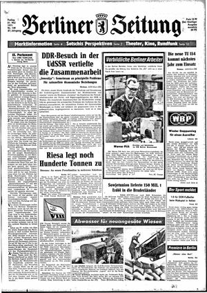 Berliner Zeitung Online-Archiv vom 21.05.1971