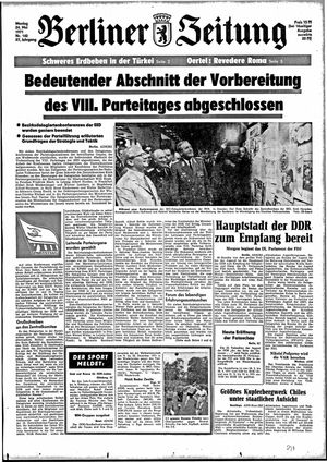 Berliner Zeitung Online-Archiv vom 24.05.1971