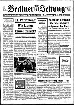 Berliner Zeitung Online-Archiv vom 28.05.1971