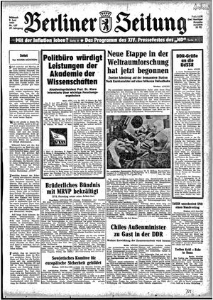 Berliner Zeitung Online-Archiv vom 09.06.1971
