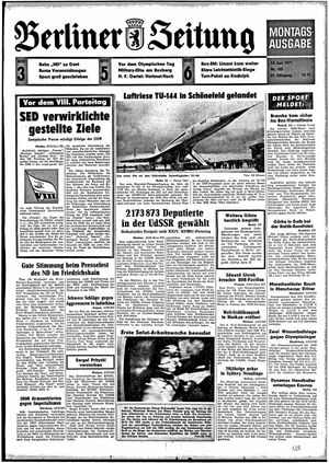 Berliner Zeitung Online-Archiv vom 14.06.1971