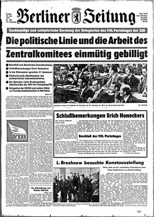 Berliner Zeitung Online-Archiv vom 18.06.1971