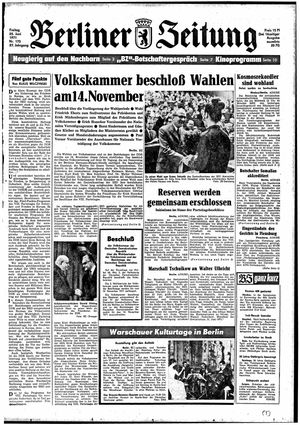 Berliner Zeitung Online-Archiv vom 25.06.1971