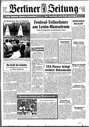 Berliner Zeitung Online-Archiv vom 27.06.1971
