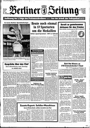Berliner Zeitung Online-Archiv vom 18.07.1971