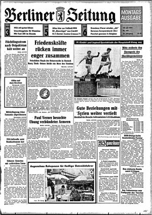 Berliner Zeitung Online-Archiv vom 19.07.1971