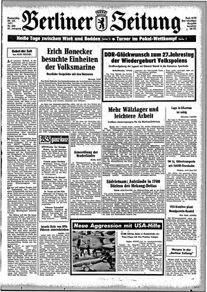 Berliner Zeitung Online-Archiv vom 22.07.1971