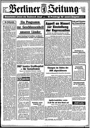 Berliner Zeitung Online-Archiv vom 31.07.1971