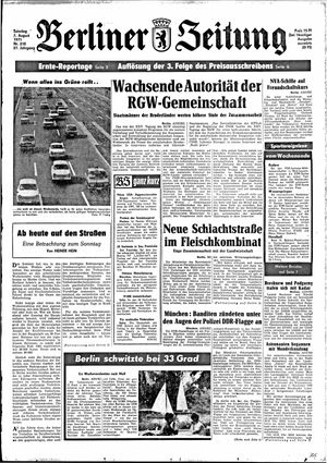 Berliner Zeitung Online-Archiv vom 01.08.1971