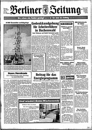 Berliner Zeitung Online-Archiv vom 15.08.1971