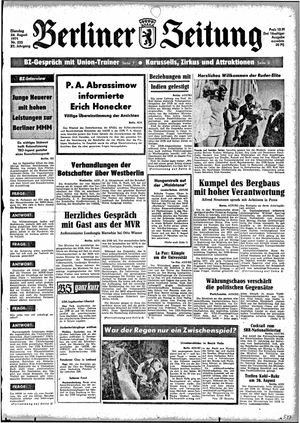 Berliner Zeitung Online-Archiv vom 24.08.1971
