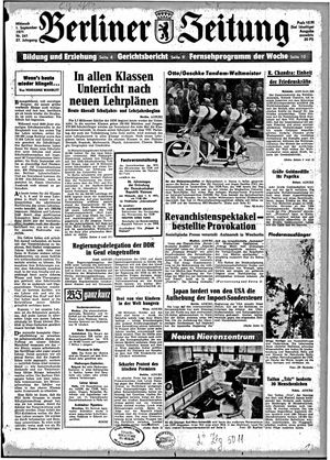 Berliner Zeitung Online-Archiv vom 01.09.1971